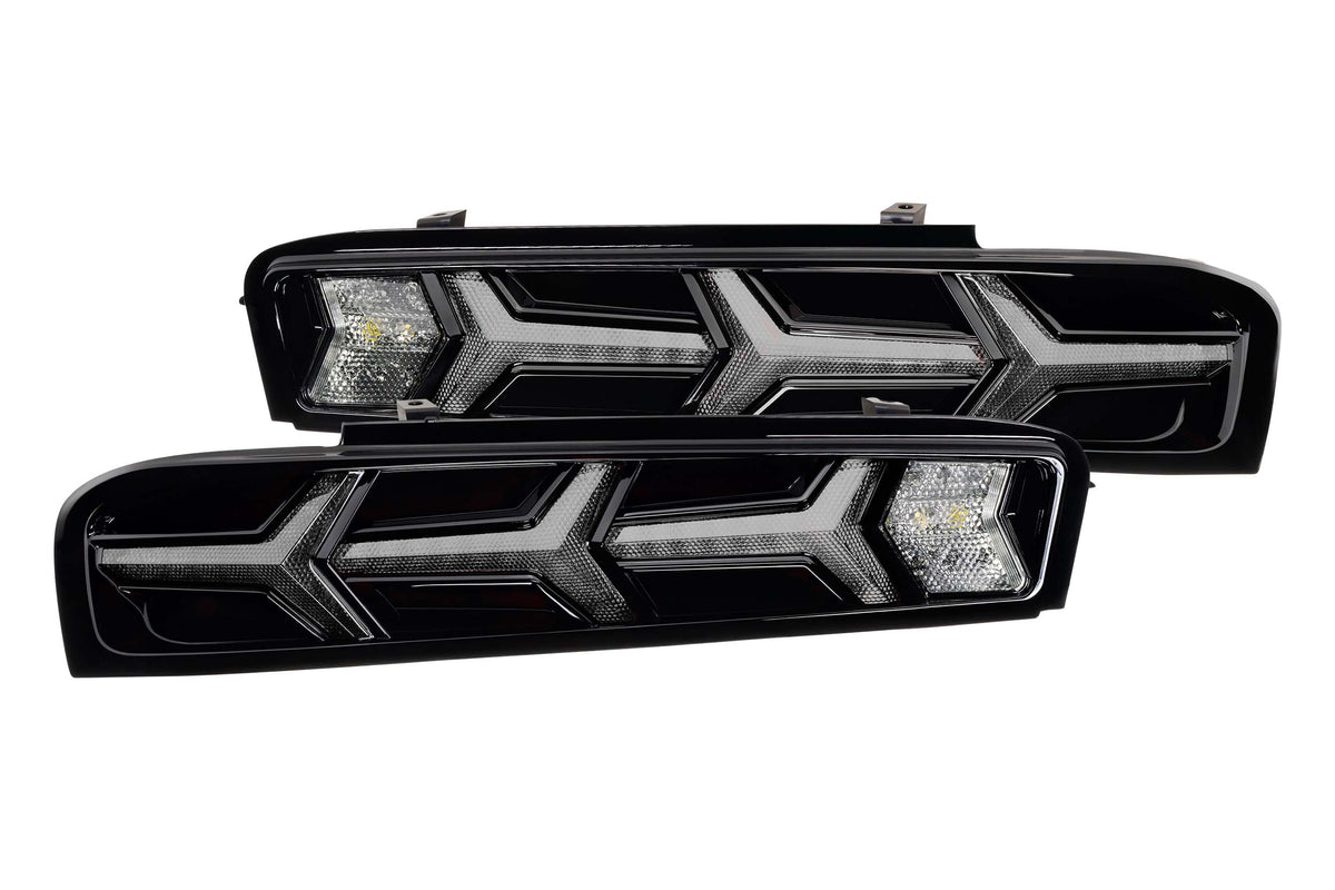 Morimoto 16-18 Chevrolet Camaro XB LED Tail Lights (Smoked)