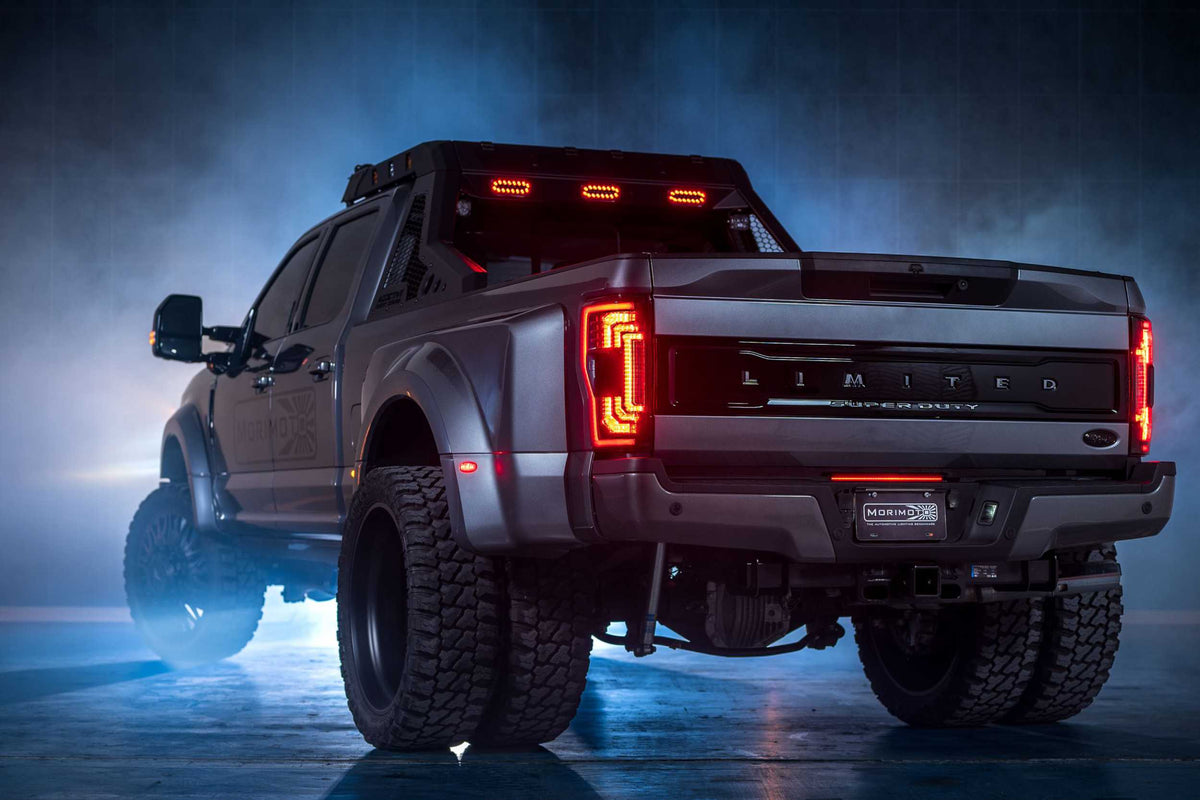 Morimoto 17-22 Ford Super Duty XB LED Tail Lights (Red)