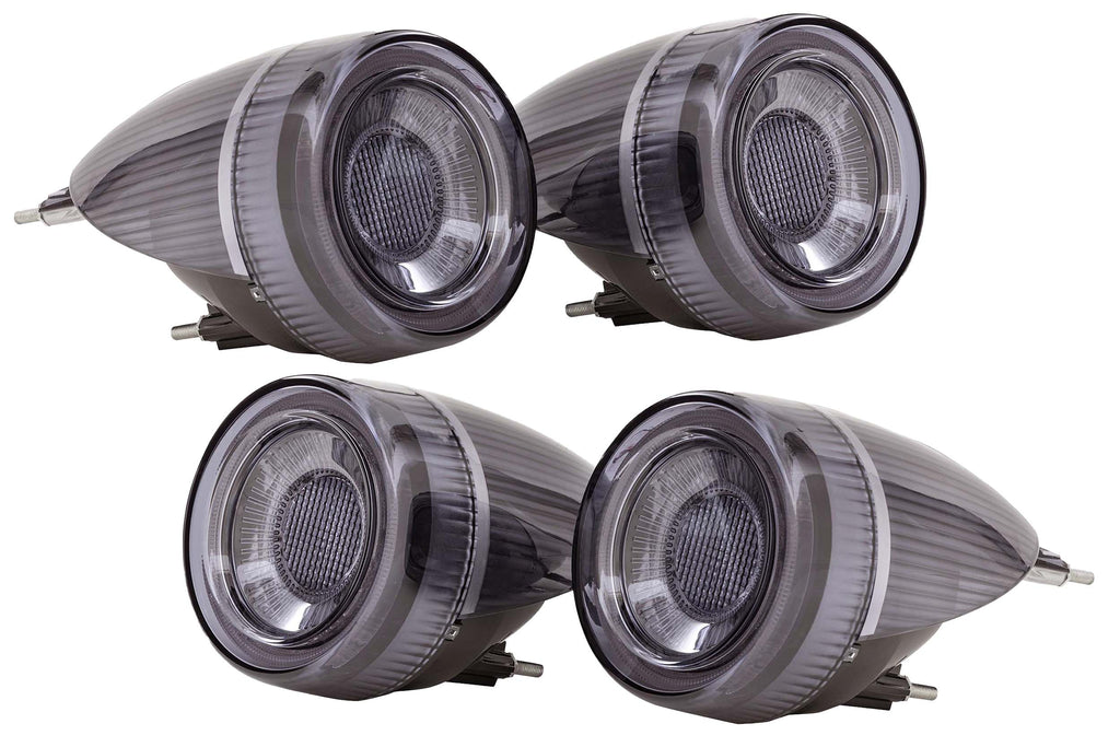 Morimoto 05-10 Ferrari F430 XB LED Tail Lights (Smoked)
