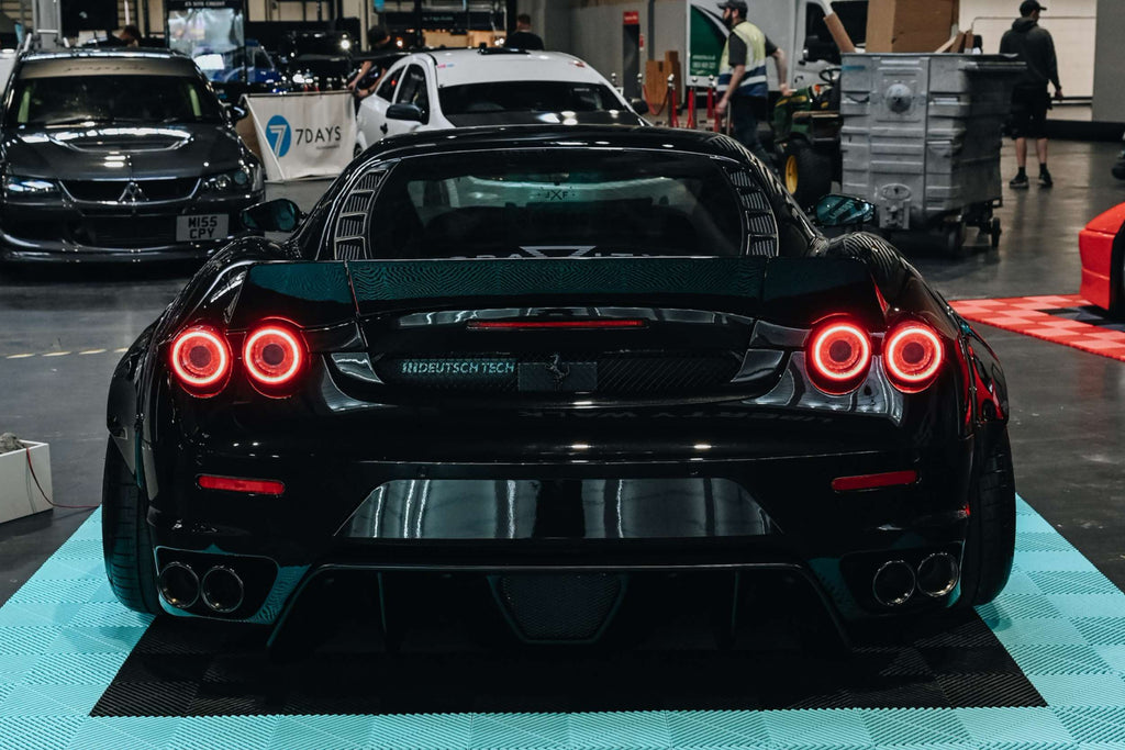 Morimoto 05-10 Ferrari F430 XB LED Tail Lights (Smoked)