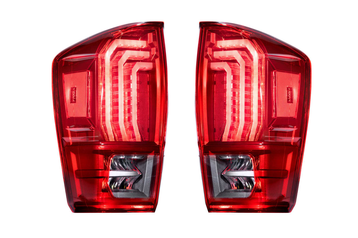 Morimoto 16-23 Toyota Tacoma XB LED Tail Lights (Red)