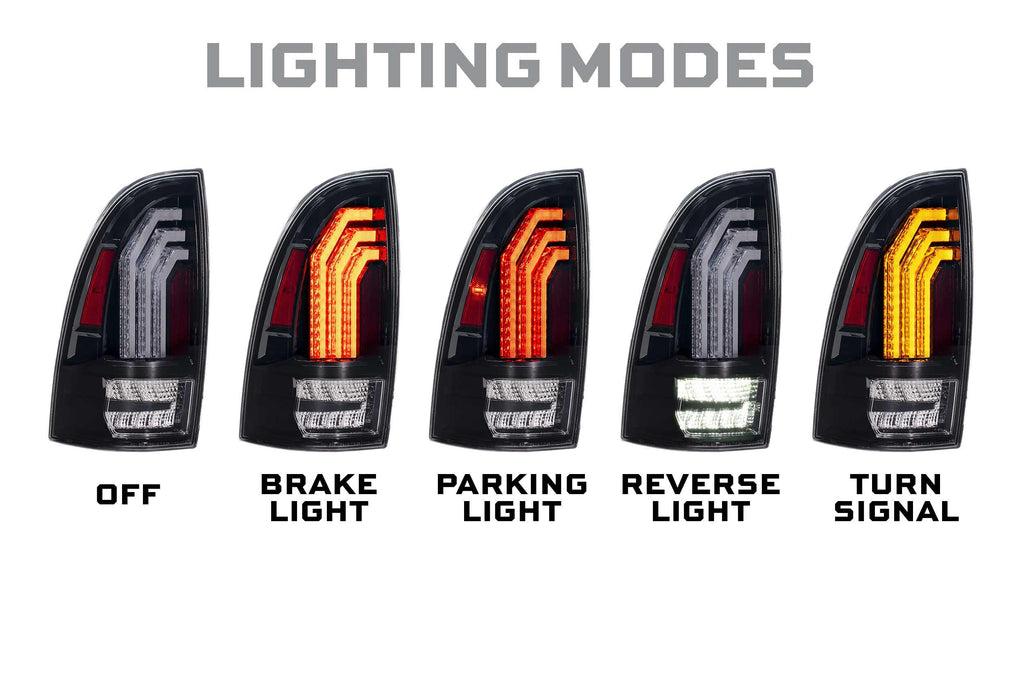 Morimoto 05-15 Toyota Tacoma XB LED Tail Lights (Clear)