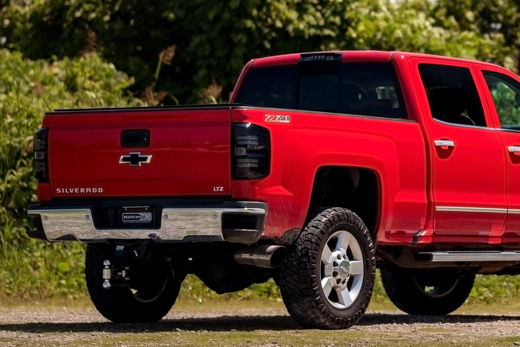 Morimoto 15-19 Chevrolet Silverado HD XB LED Tail Lights (Smoked)
