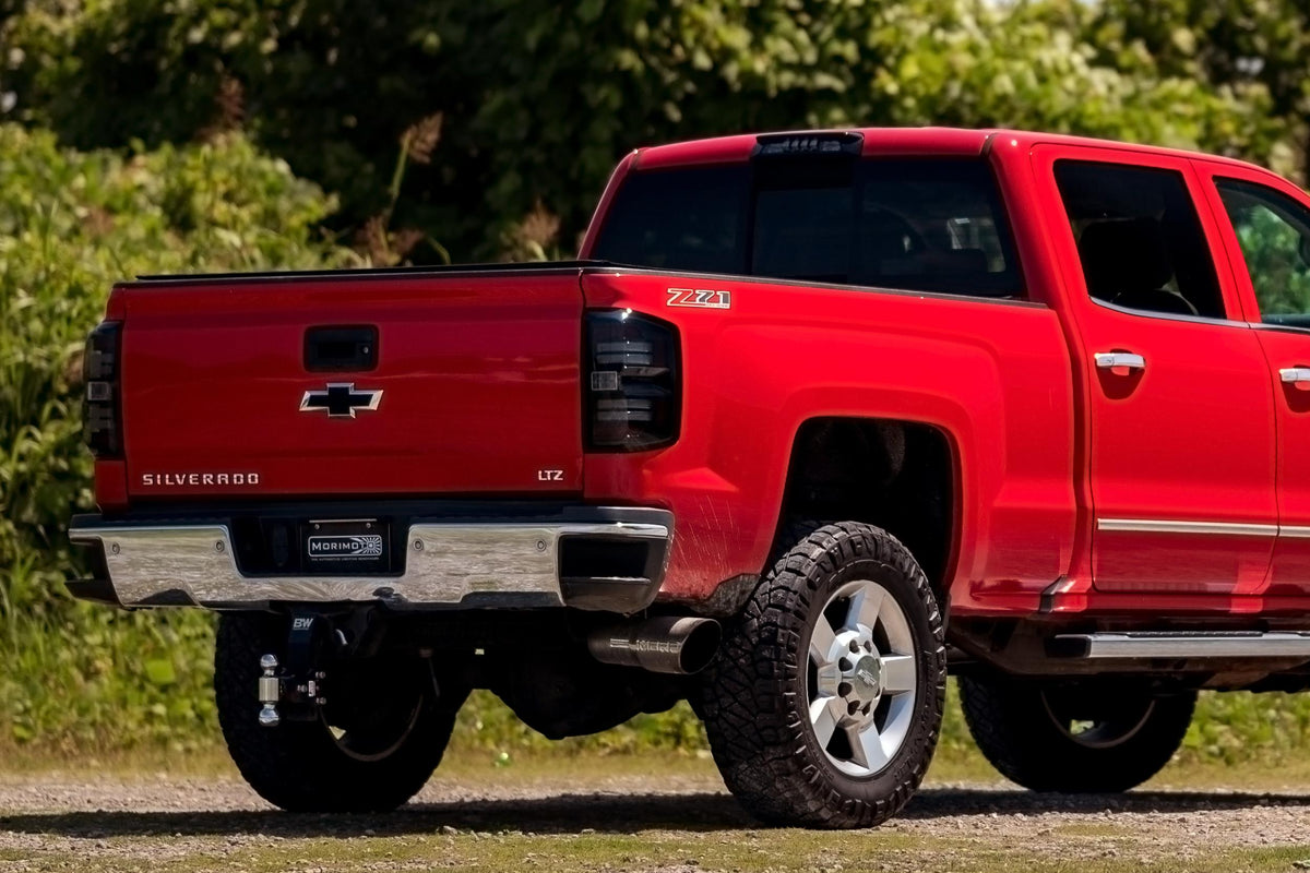 Morimoto 15-19 Chevrolet Silverado HD XB LED Tail Lights (Smoked)