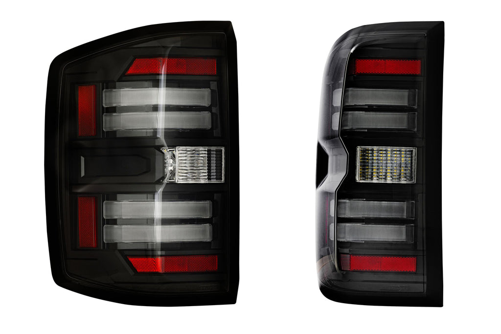 Morimoto 15-19 GMC Sierra 3500HD Dually XB LED Tail Lights (Smoked)