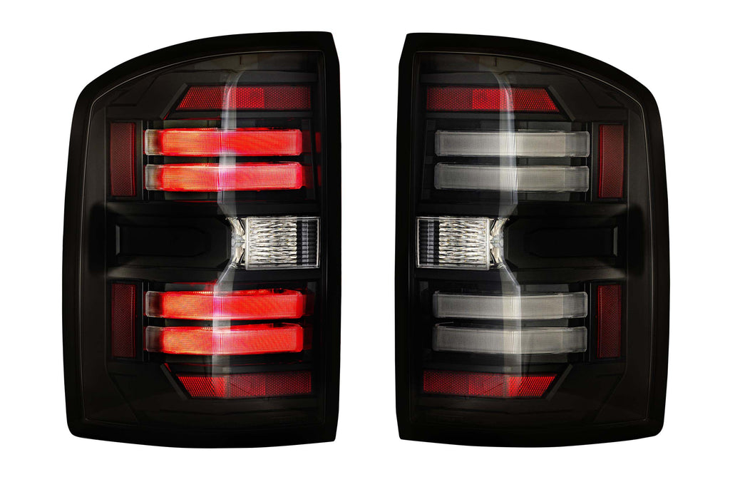 Morimoto 15-19 GMC Sierra 2500HD / 3500HD XB LED Tail Lights (Smoked)