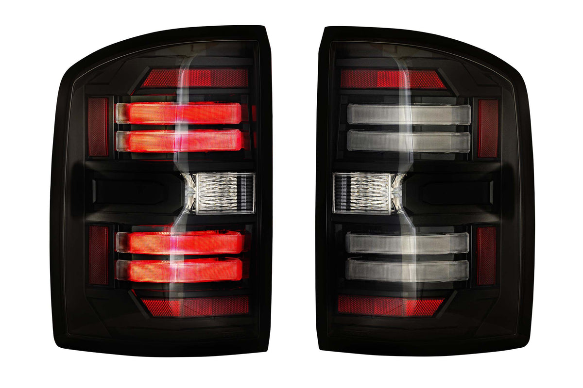 Morimoto 15-19 GMC Sierra 2500HD / 3500HD XB LED Tail Lights (Smoked)