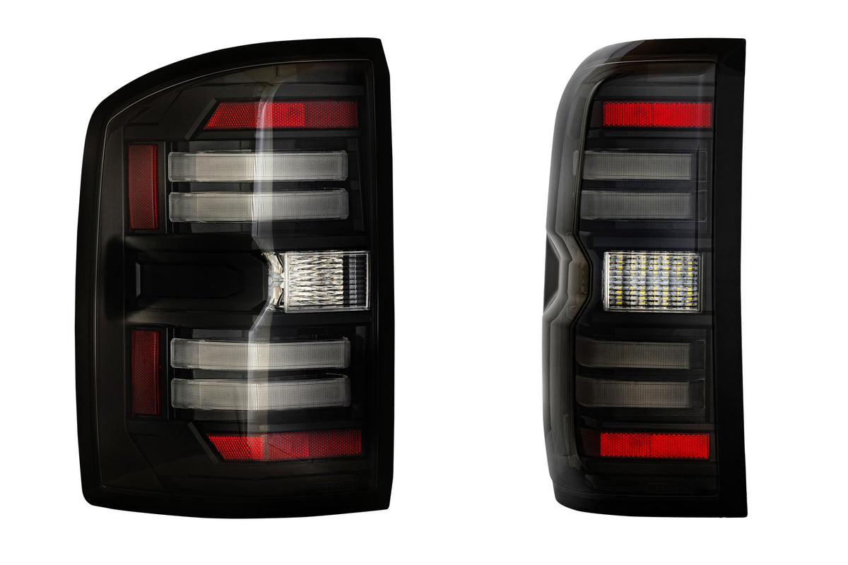 Morimoto 14-18 GMC Sierra 1500 XB LED Tail Lights (Smoked)