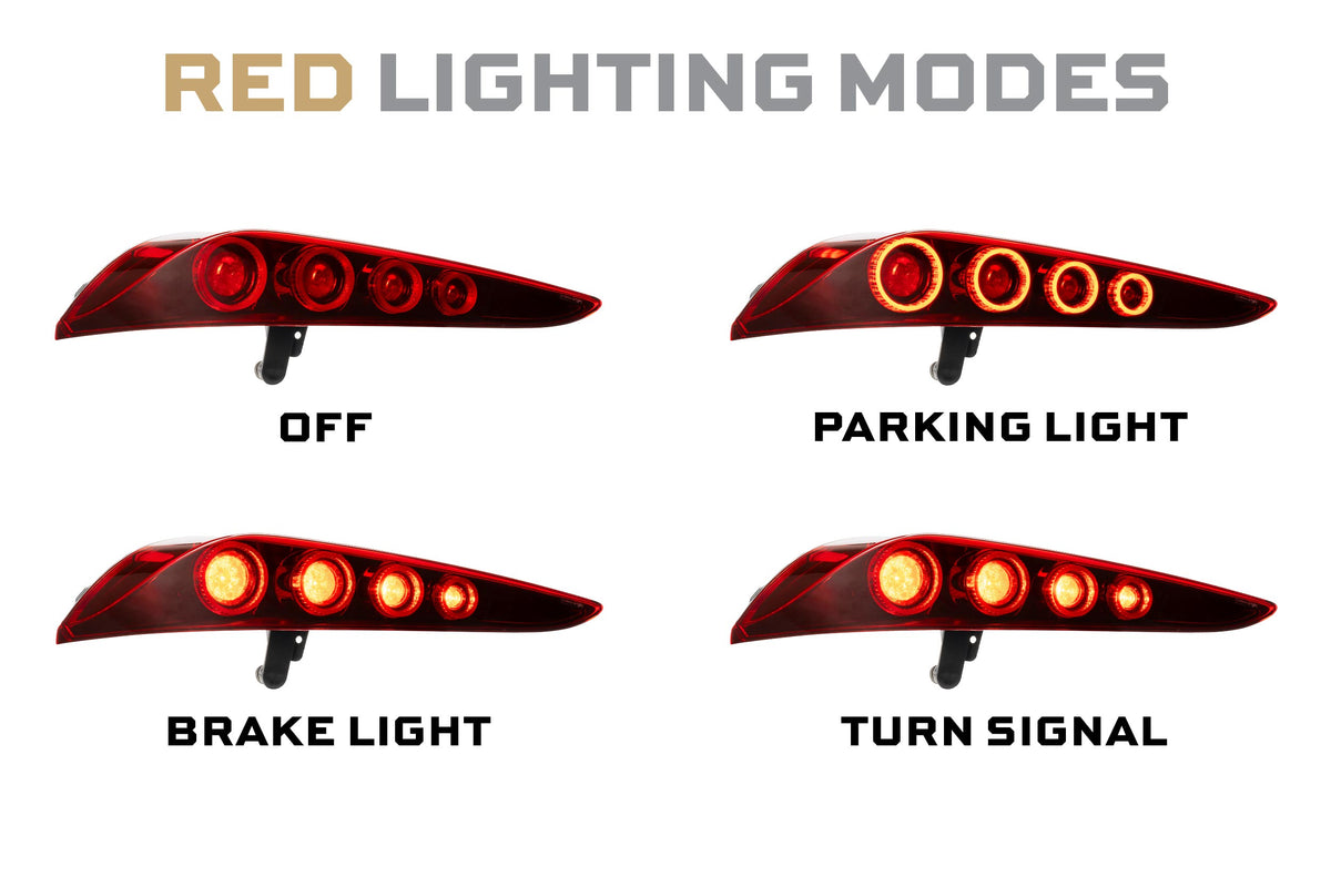 Morimoto 20-26 Toyota Supra XB LED Tail Lights (Red)