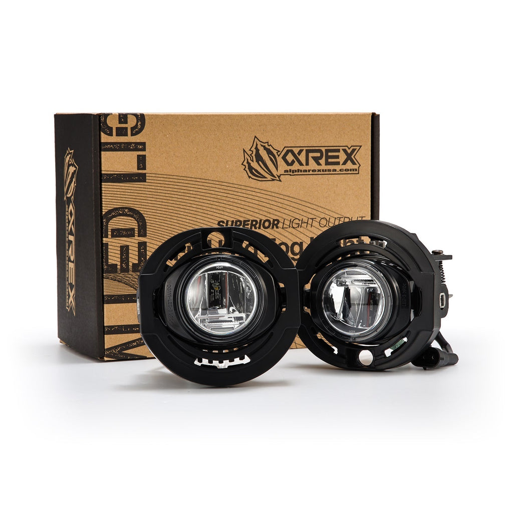 AlphaRex 15-23 Dodge Charger DoubleTap Dual Color LED Projector Fog Lights