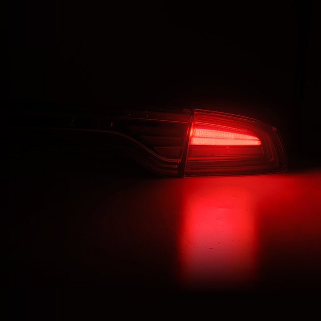 AlphaRex 15-23 Dodge Charger MKII NOVA-Series Prismatic LED Tail Lights Black Clear