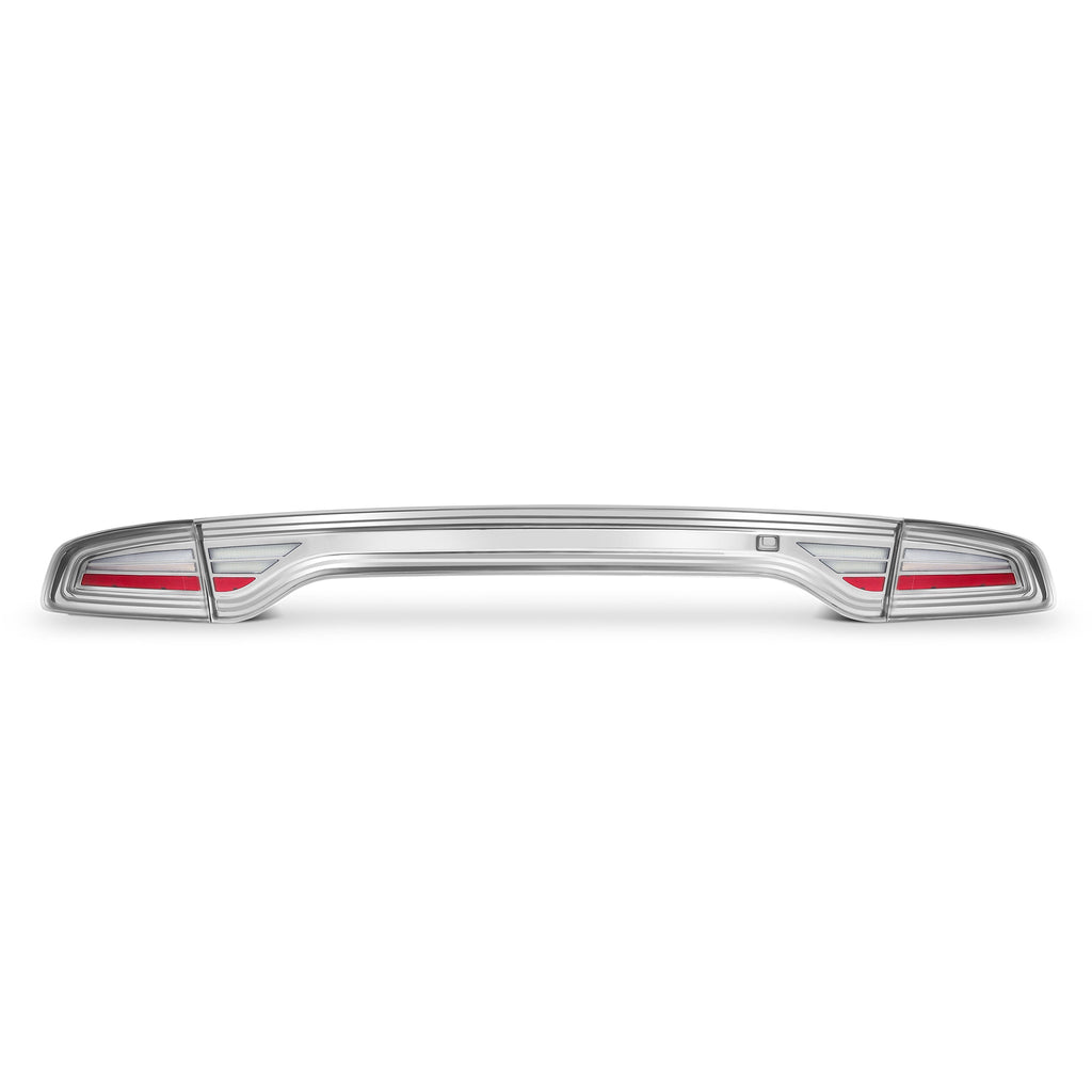 AlphaRex 15-23 Dodge Charger MKII NOVA-Series Prismatic LED Tail Lights Chrome