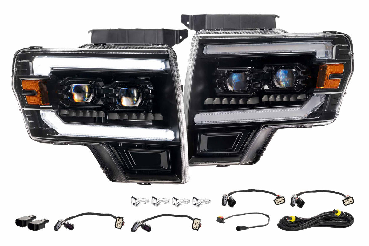 Morimoto 10-14 Ford SVT Raptor XB Evo Hybrid LED Headlights