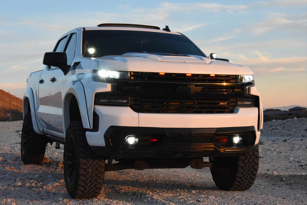 Morimoto 20-23 Chevrolet Silverado HD 4Banger LED Fog Lights