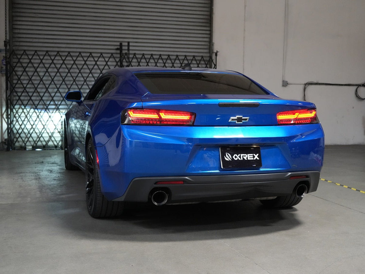 AlphaRex 16-18 Chevrolet Camaro PRO-Series LED Tail Lights Jet Black