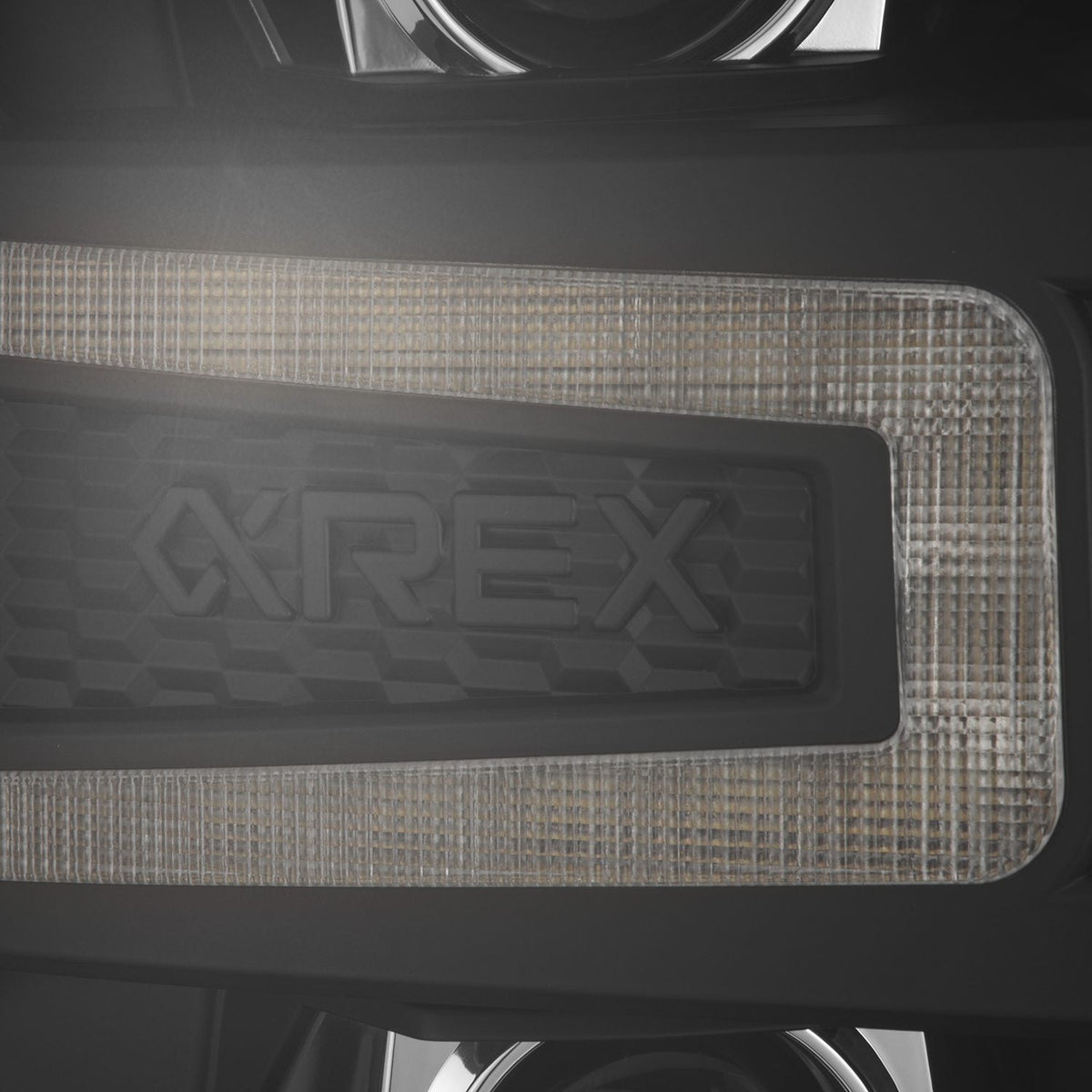 AlphaRex 16-18 Chevrolet Silverado 1500 LUXX-Series LED Projector Headlights Black