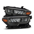 AlphaRex 16-23 Toyota Tacoma LUXX-Series LED Crystal Headlights Alpha-Black