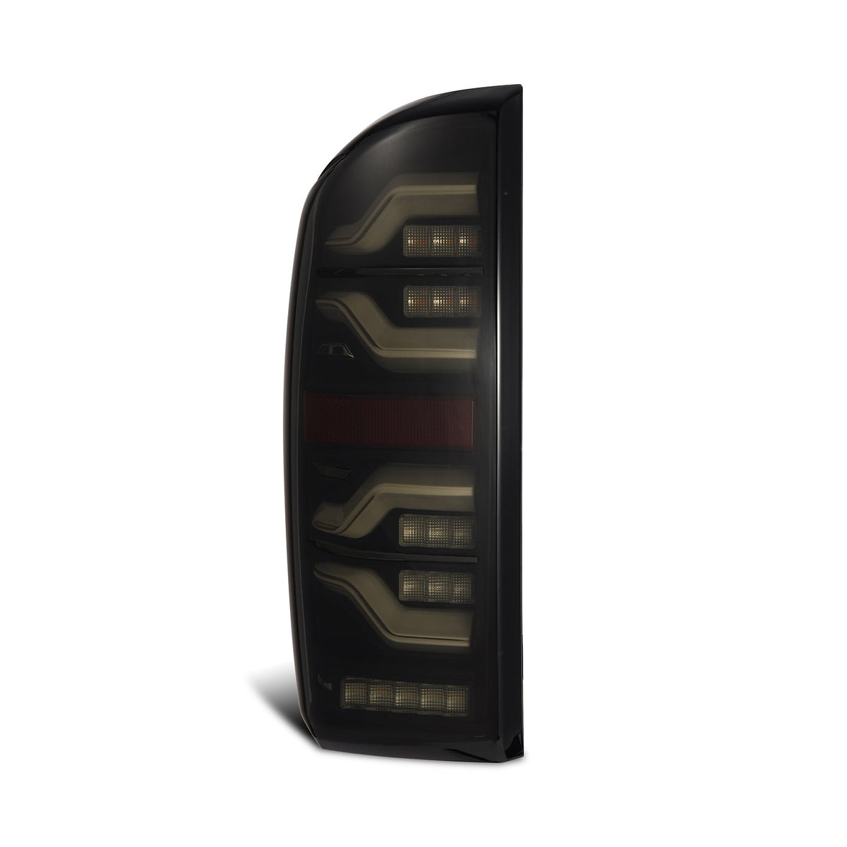AlphaRex 16-23 Toyota Tacoma LUXX-Series LED Tail Lights Black Smoke
