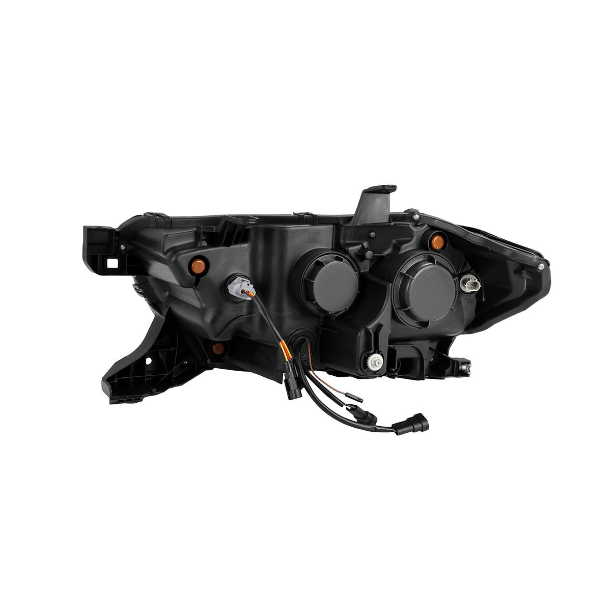 AlphaRex 16-23 Toyota Tacoma MK II PRO-Series Halogen Projector Headlights Alpha-Black