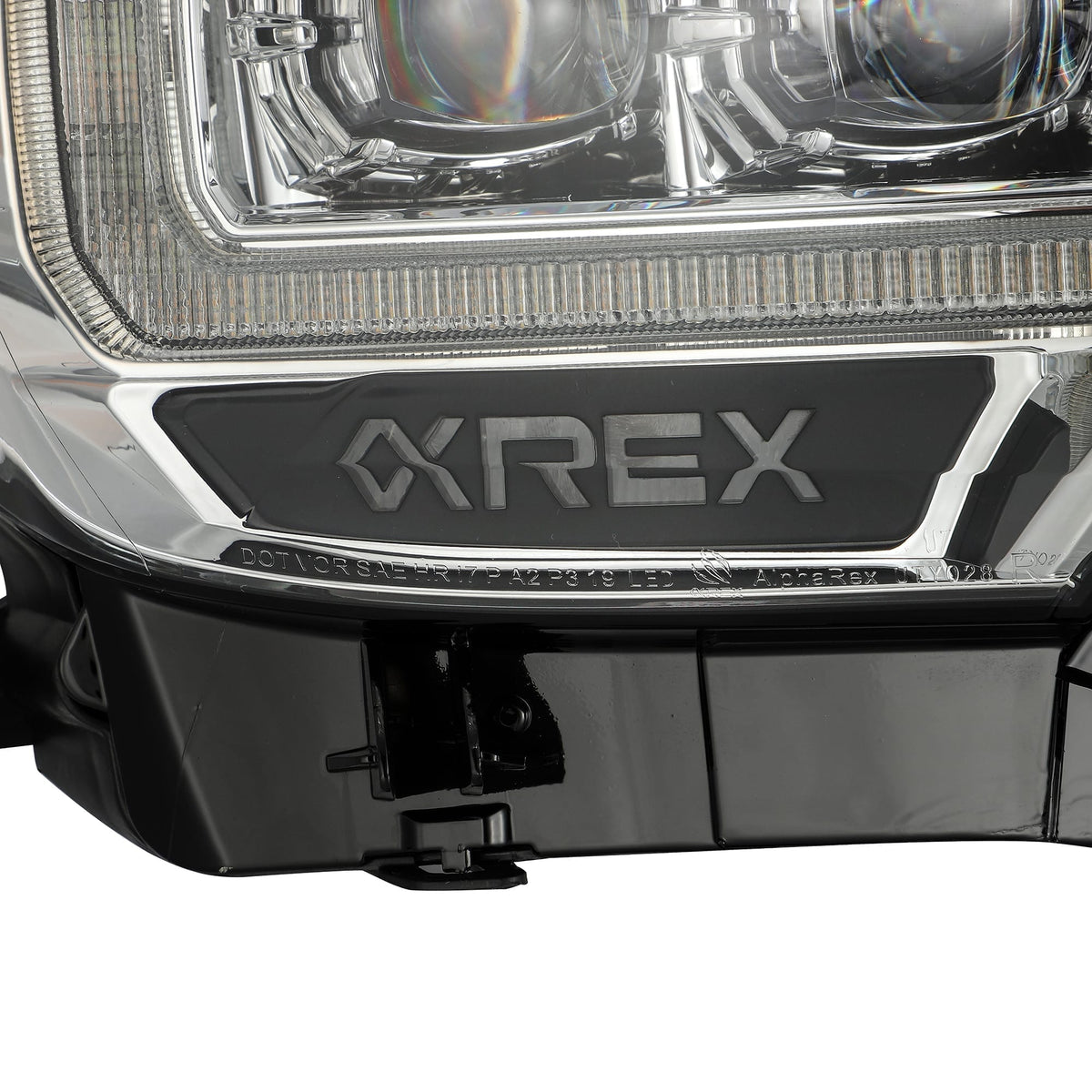 AlphaRex 16-23 Toyota Tacoma NOVA-Series LED Projector Headlights Chrome