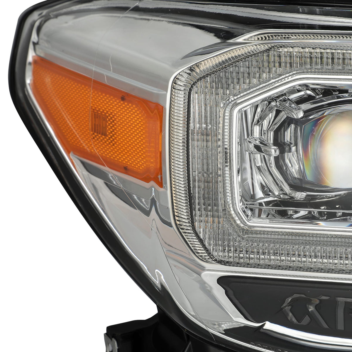 AlphaRex 16-23 Toyota Tacoma NOVA-Series LED Projector Headlights Chrome