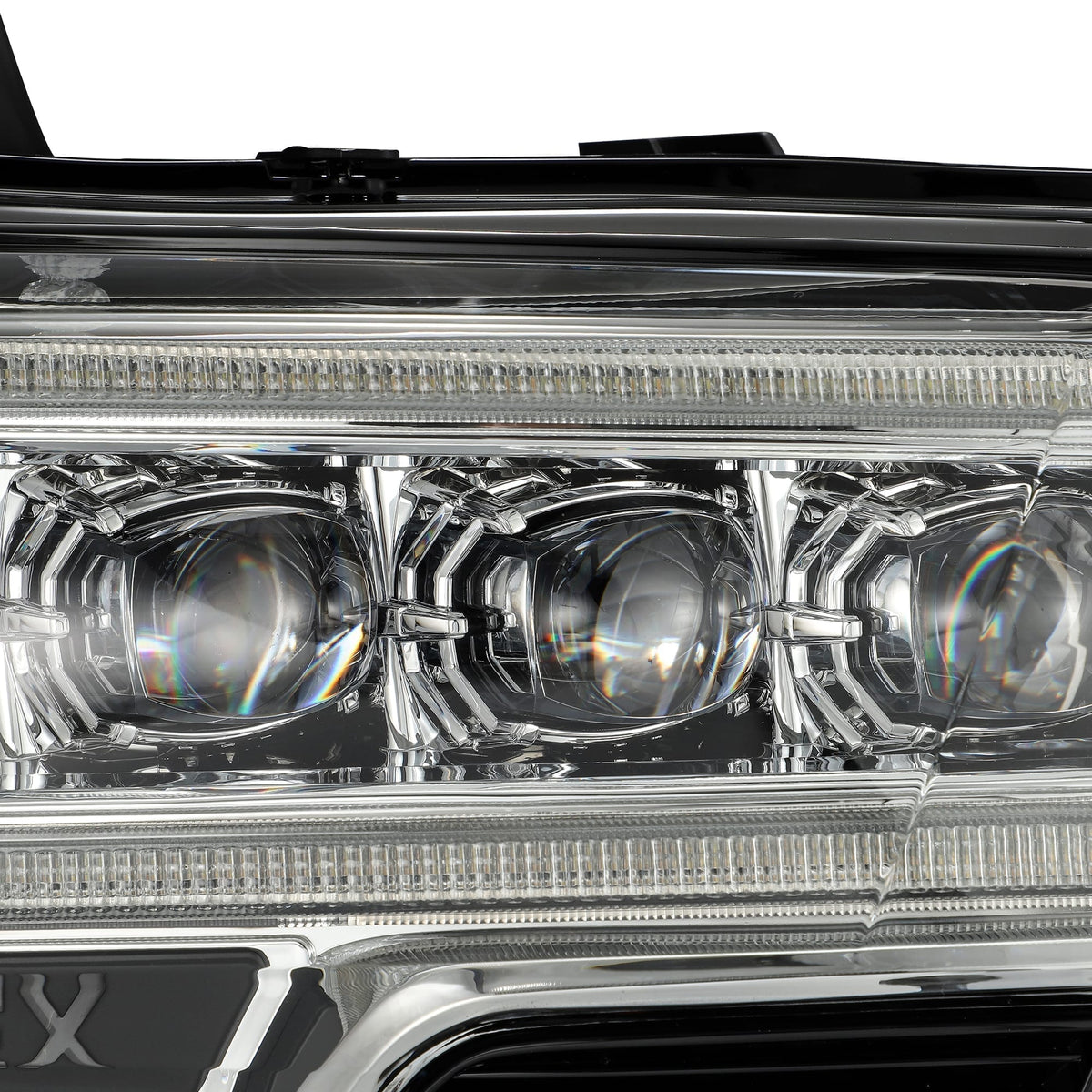 AlphaRex 16-23 Toyota Tacoma NOVA-Series LED Projector Headlights Chrome