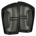 AlphaRex 16-23 Toyota Tacoma NOVA-Series Prismatic LED Tail Lights Black Smoke