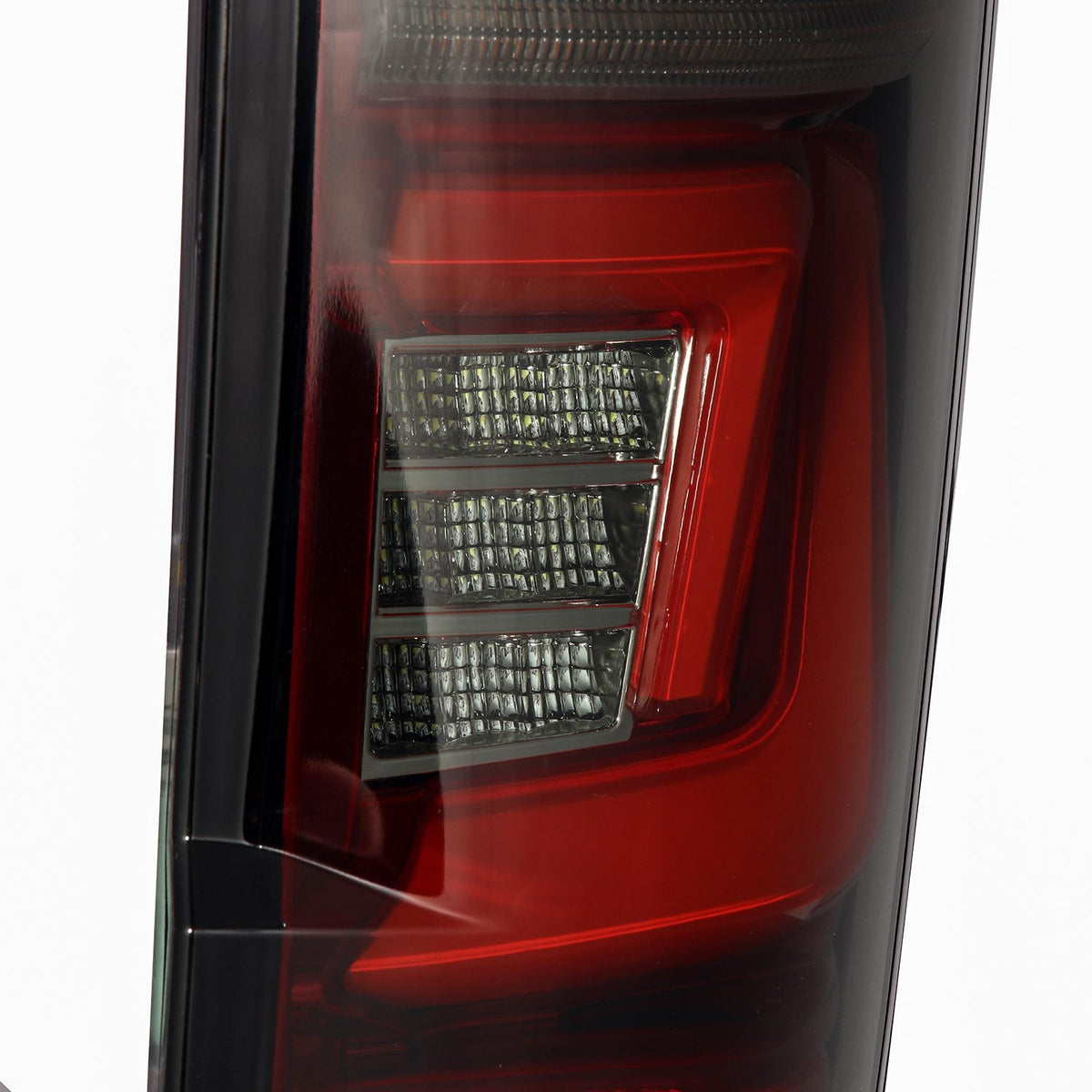 AlphaRex 17-19 Ford Super Duty PRO-Series LED Tail Lights Red Smoke