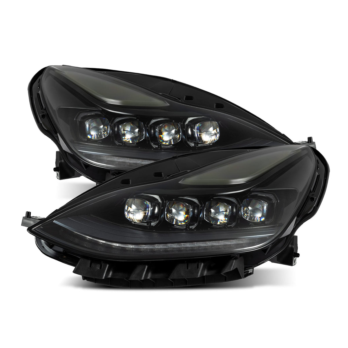 AlphaRex 17-23 Tesla Model 3 / 20-24 Model Y NOVA-Series LED Projector Headlights Alpha-Black