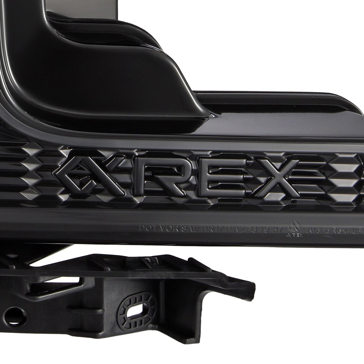 AlphaRex 18-20 Ford F150 (MK II 14th Gen Style) PRO-Series Halogen Projector Headlights Alpha-Black