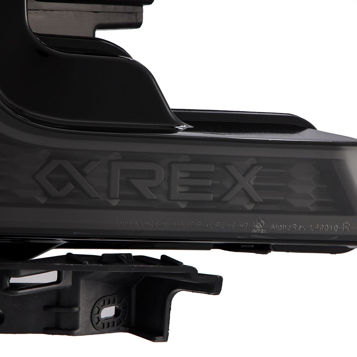 AlphaRex 18-20 Ford F150 (MK II 14th Gen Style) PRO-Series Halogen Projector Headlights Black