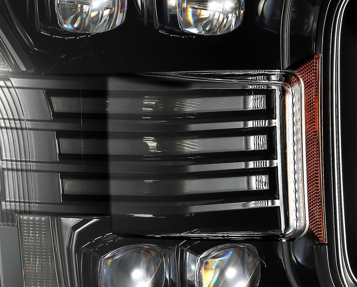 AlphaRex 18-20 Ford F150 NOVA-Series LED Projector Headlights Alpha-Black