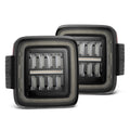 AlphaRex 18-26 Jeep Wrangler JL NOVA-Series Prismatic LED Tail Lights Black Smoke