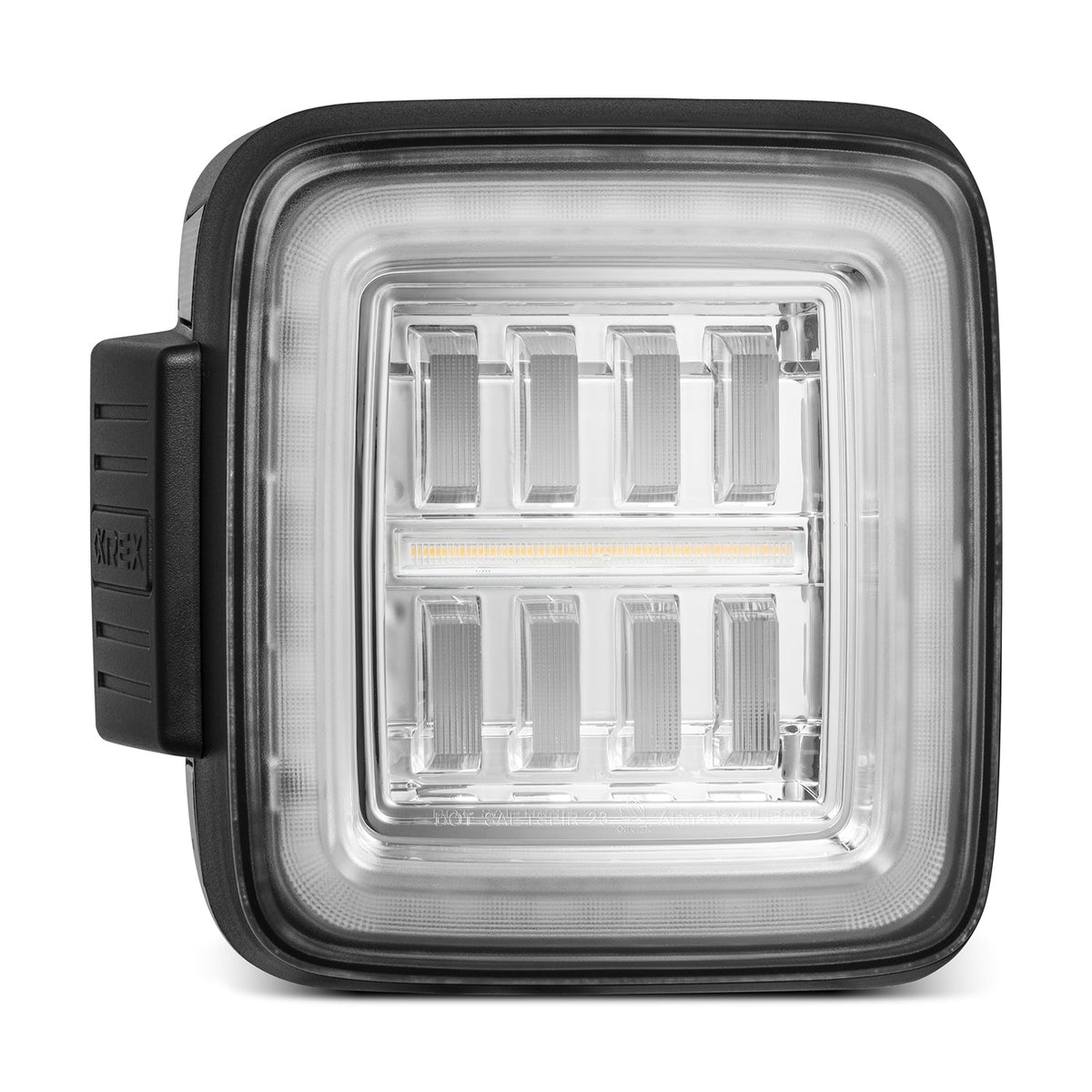 AlphaRex 18-26 Jeep Wrangler JL NOVA-Series Prismatic LED Tail Lights Clear