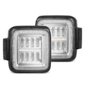 AlphaRex 18-26 Jeep Wrangler JL NOVA-Series Prismatic LED Tail Lights Clear