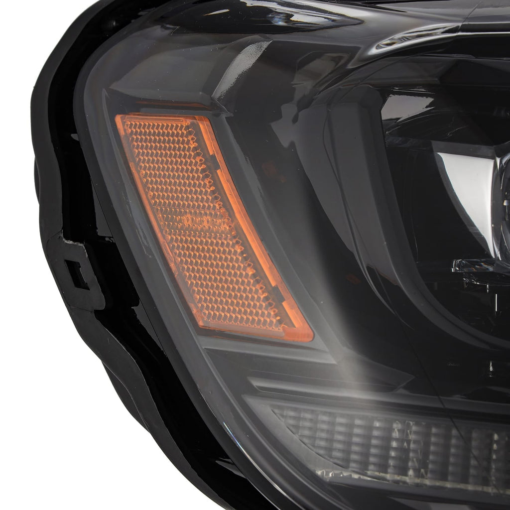 AlphaRex 19-23 Ford Ranger NOVA-Series LED Projector Headlights Alpha-Black