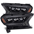 AlphaRex 19-23 Ford Ranger NOVA-Series LED Projector Headlights Alpha-Black