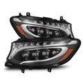 AlphaRex 19-26 Mercedes-Benz Sprinter NOVA-Series LED Projector Headlights Black