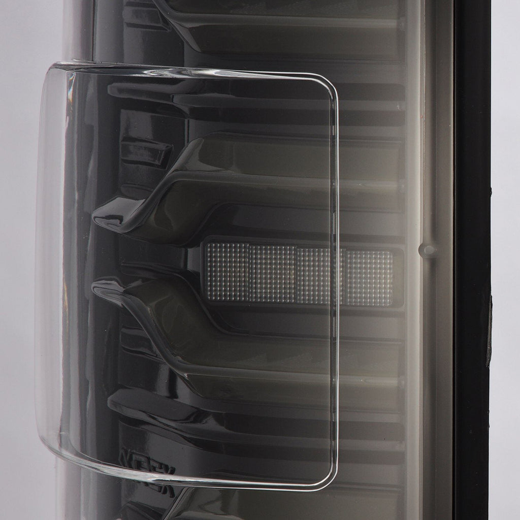 AlphaRex 19-24 Ram 1500 LUXX-Series LED Tail Lights Alpha-Black