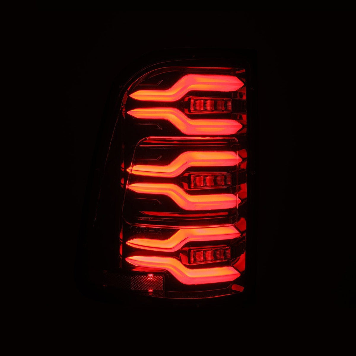 AlphaRex 19-24 Ram 1500 LUXX-Series LED Tail Lights Alpha-Black