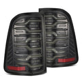 AlphaRex 19-24 Ram 1500 LUXX-Series LED Tail Lights Alpha-Black