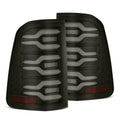 AlphaRex 19-24 Ram 1500 LUXX-Series LED Tail Lights Black Smoke