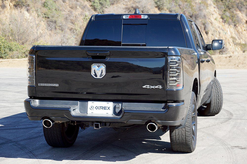 AlphaRex 19-24 Ram 1500 LUXX-Series LED Tail Lights Black Smoke