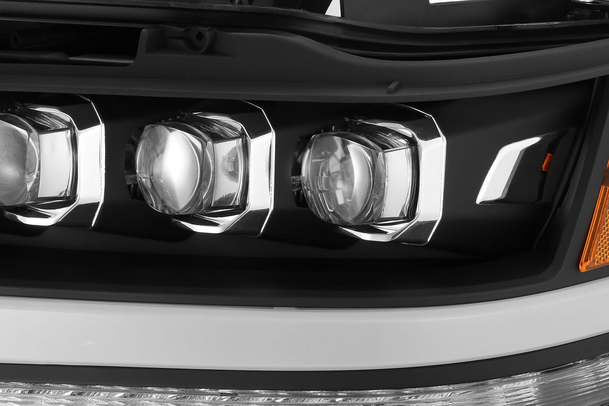 AlphaRex 19-24 Ram 1500 NOVA-Series LED Projector Headlights Black