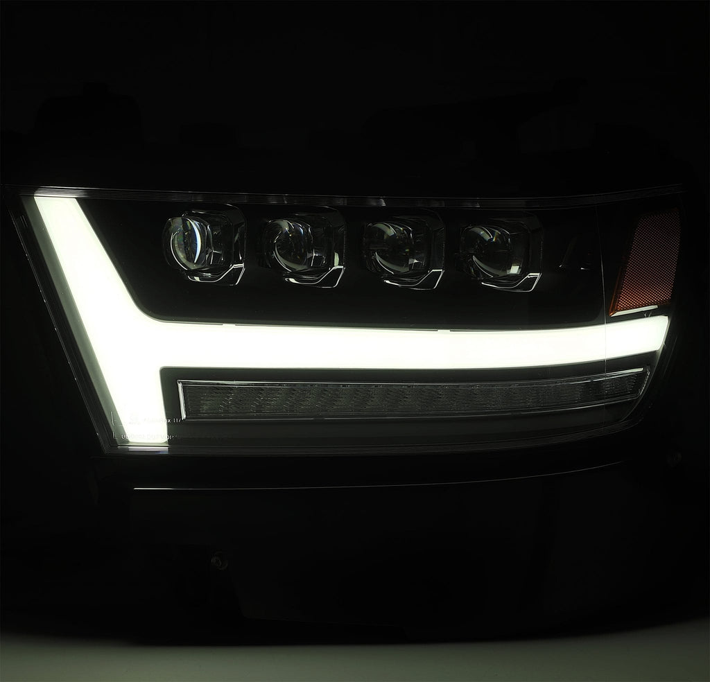 AlphaRex 19-24 Ram 1500 NOVA-Series LED Projector Headlights Jet Black