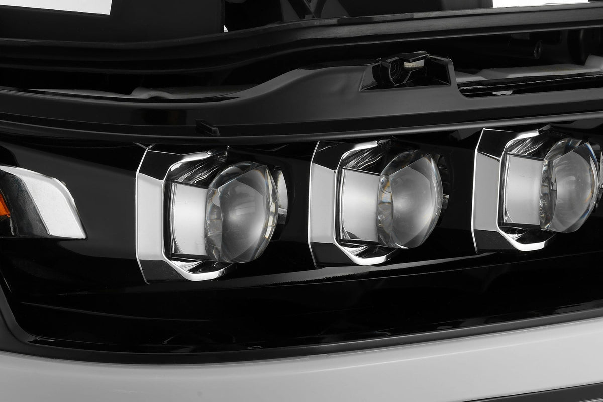 AlphaRex 19-24 Ram 1500 NOVA-Series LED Projector Headlights Jet Black