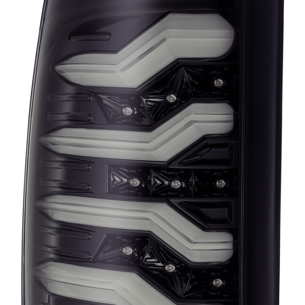AlphaRex 19-24 Ram 2500/3500 PRO-Series LED Tail Lights Jet Black