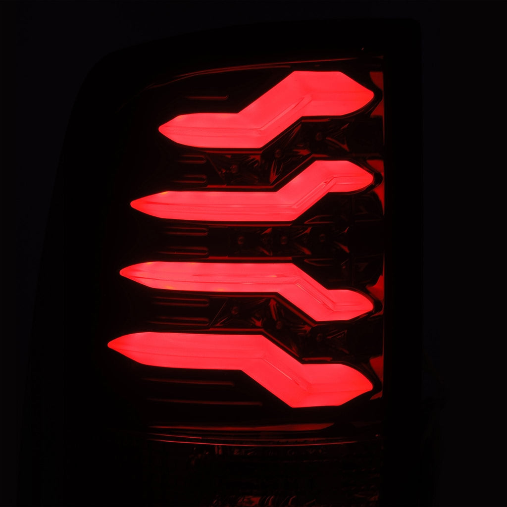 AlphaRex 19-24 Ram 2500/3500 PRO-Series LED Tail Lights Jet Black