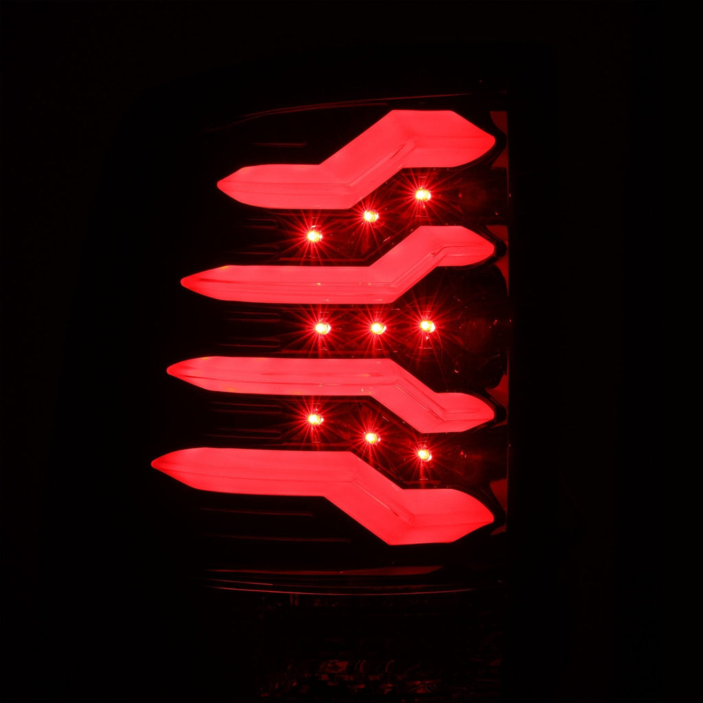 AlphaRex 19-24 Ram 2500/3500 PRO-Series LED Tail Lights Jet Black