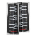 AlphaRex 19-26 Mercedes-Benz Sprinter LUXX-Series LED Tail Lights Black Clear